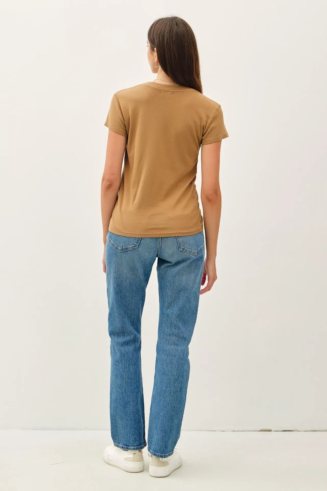 CLASSIC COTTON BLEND CREWNECK T-SHIRT